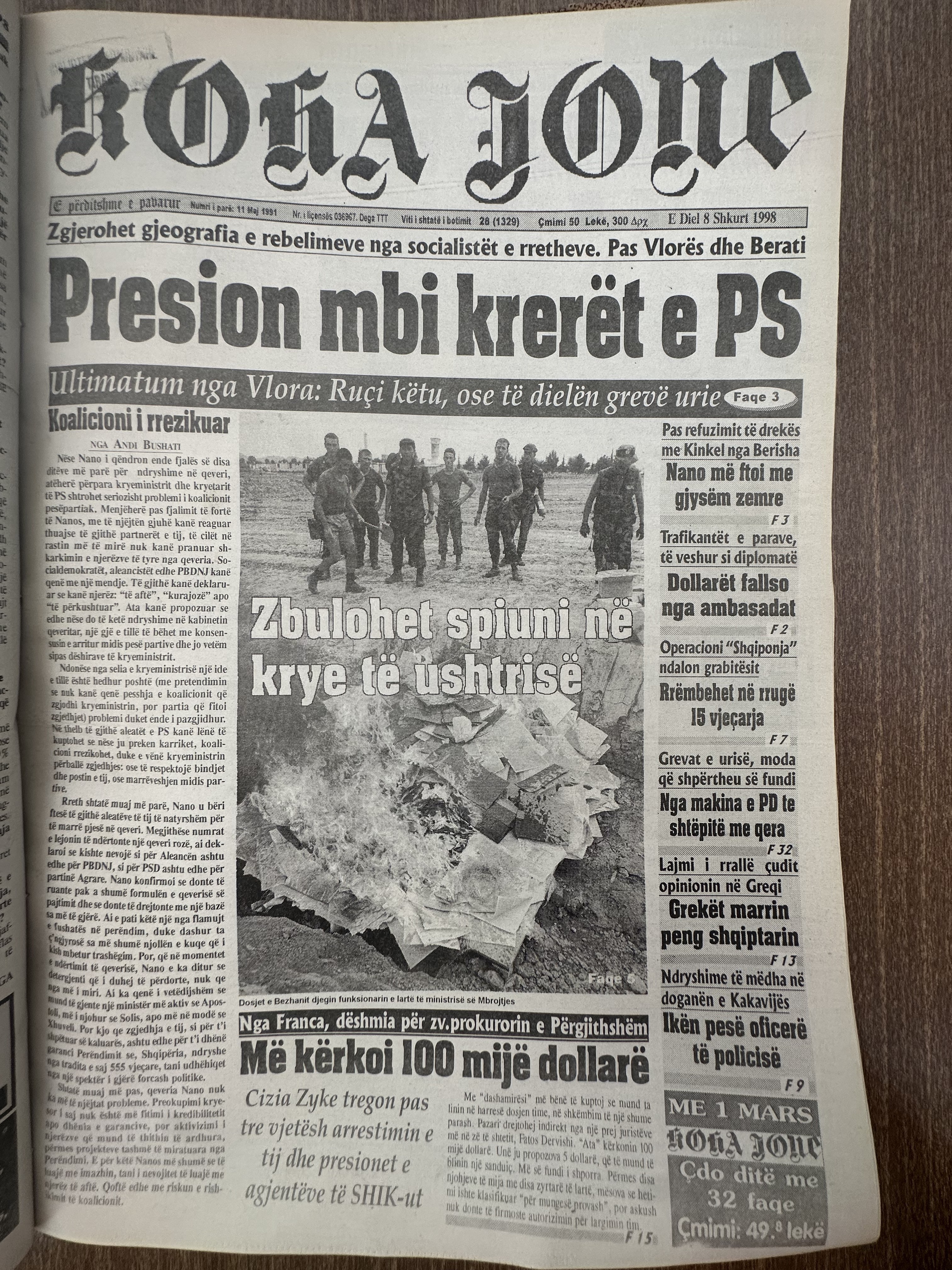 Koha Jonë 1999-02-08